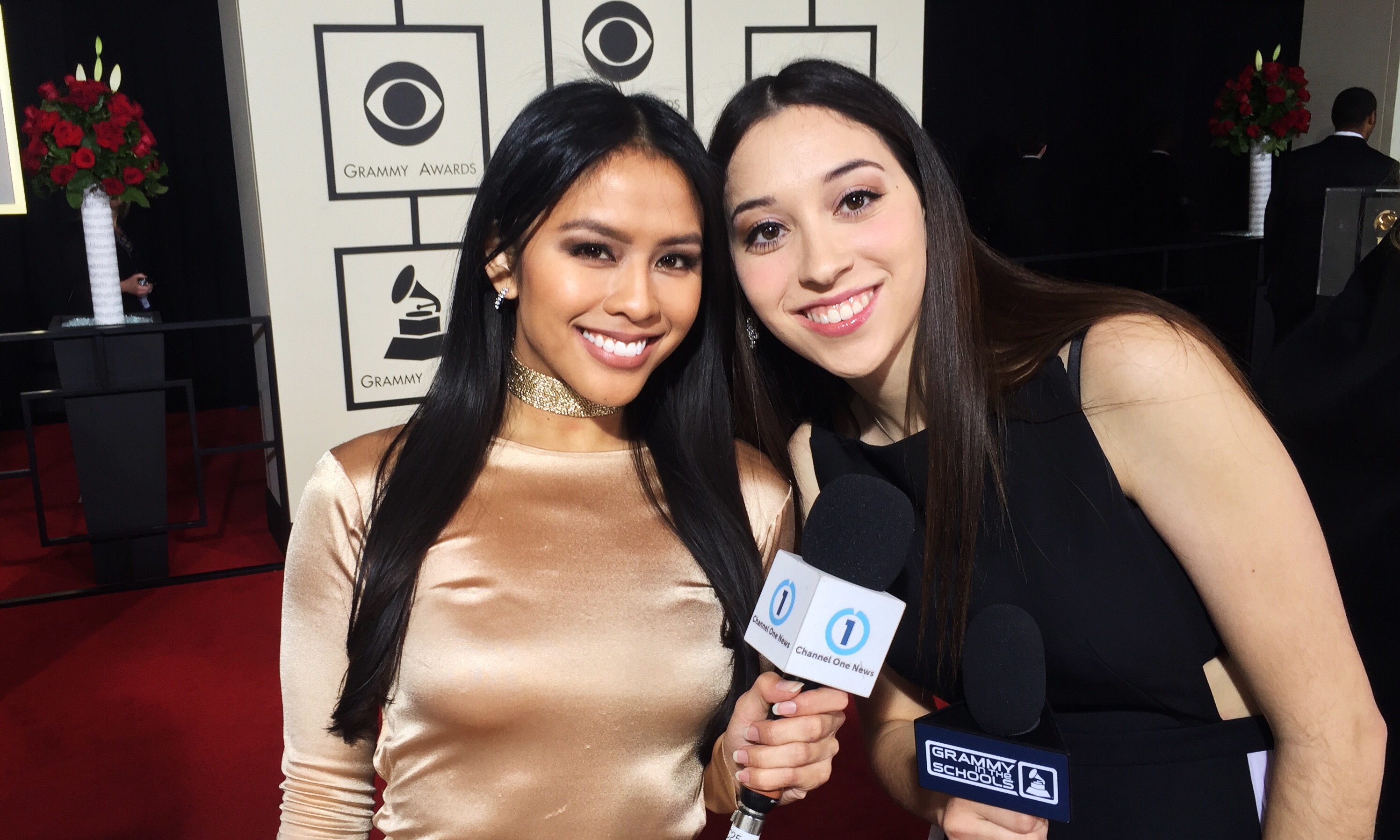 Azia Celestino Channel One News and Grammy in the Schools