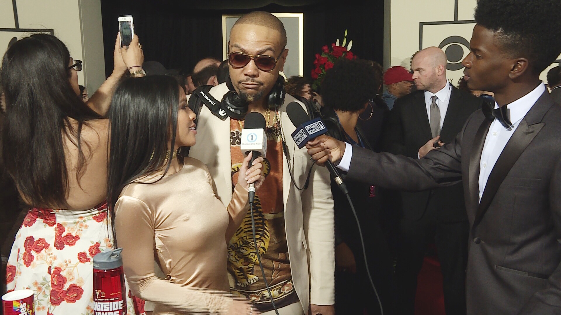 Azia Celestino with Timbaland